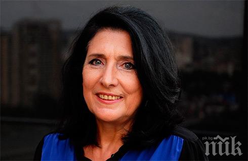 Саломе Зурабишвили обяви, че ще бъде президент на всички грузинци