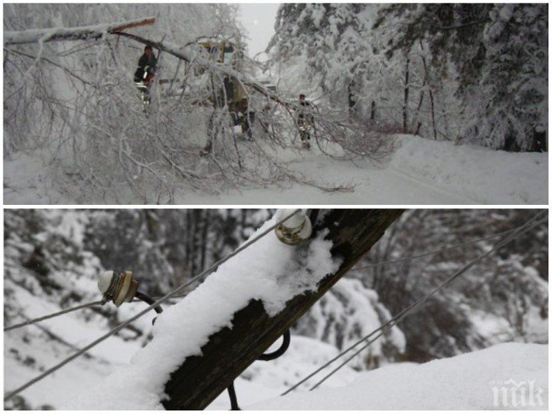 Села в Шуменско и Монтанско бедстват без ток