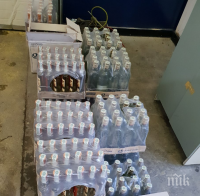 КОЛЕДАТА ЗАПОЧНА: Митничари задържаха 911 бутилки водка на Дунав мост