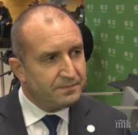 Румен Радев от Катовице: Отхвърляме завишените изисквания - въгледобивът означава работни места и сигурност