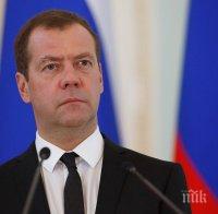 ПРЕТЕНЦИЯ: Премиерът Медведев твърди, че Русия може да нахрани целия свят