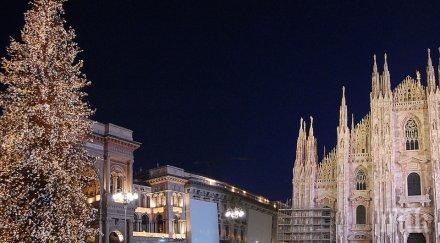 разбират коледата италия вижте феерията милано видео
