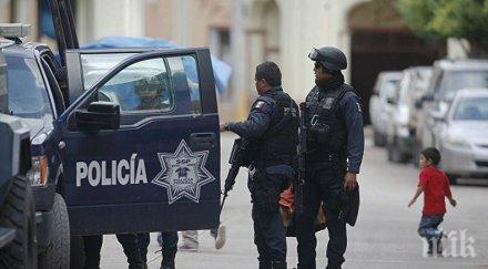 екшън бандити убиха шестима полицаи раниха един мексико