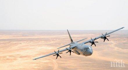 американски изтребител сблъска транспортен самолет 130 бреговете япония