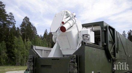 русия тества ново лазерно оръжие