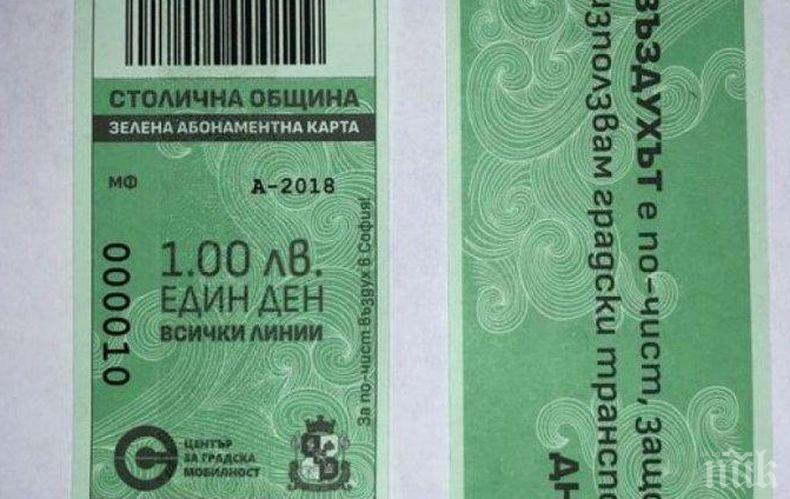 ВАЖНО: Заради мръсния въздух: „Зелен билет” в София днес
