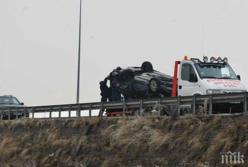 НОВИ ПОДРОБНОСТИ: Мелето на Околовръстното е бомбастично - замесени са 21 (СНИМКИ)