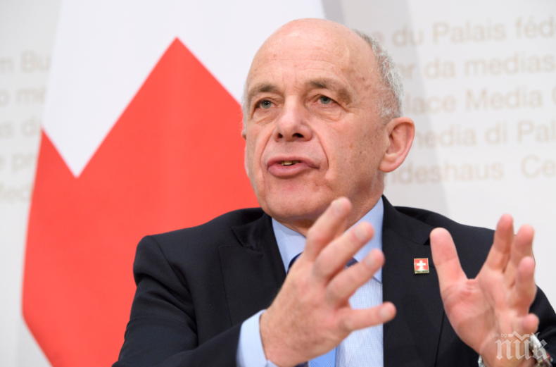 Досегашният финансов министър на Швейцария стана президент на страната 