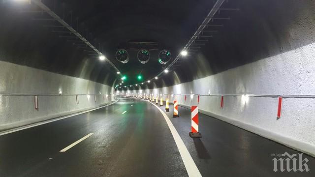 Регионалният министър инспектира ремонта на тунел Витиня
