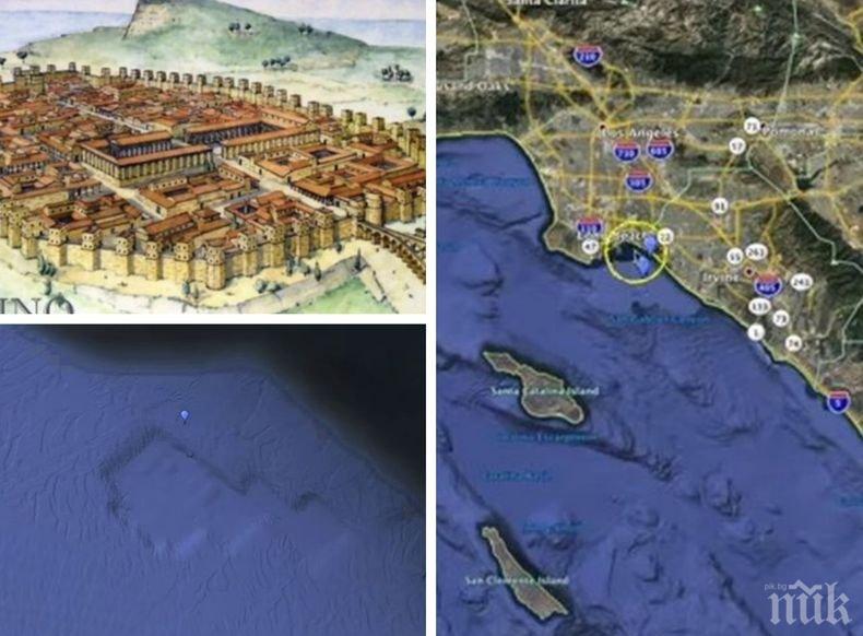 Сензационна находка: Блогър откри на спътникови снимки в Google Earth следи от древен изгубен град край Лос Анджелис (ВИДЕО)
