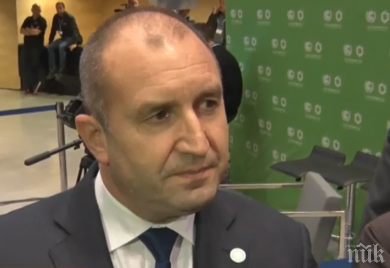 Румен Радев от Катовице: Отхвърляме завишените изисквания - въгледобивът означава работни места и сигурност