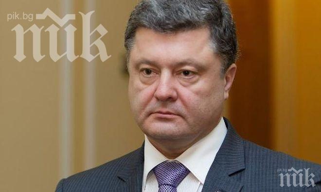 Президентът на Украйна доволен от бързата реакция на Запада на инцидента в Керченския проток