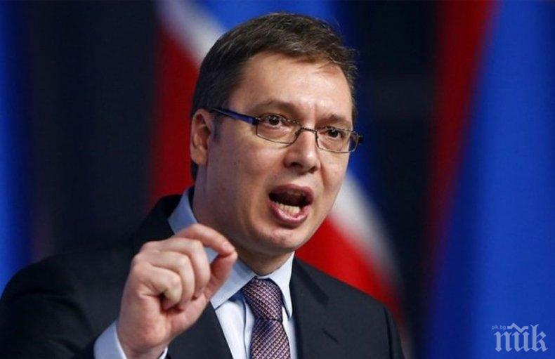 Сръбският президент поиска помощ от Китай