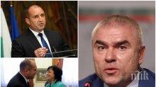 ГОРЕЩА ТЕМА: Марешки скочи на Радев - да не се прави на президент само на БСП и да спре да се среща с хора, които са грабили народа