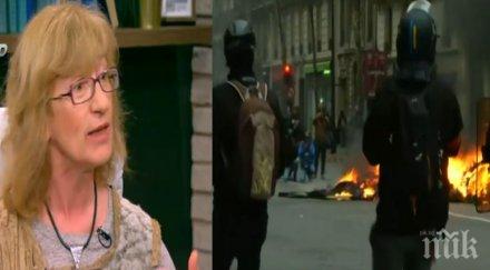 политолог тежки думи гневът улицата лиши макрон ореола бога светлината