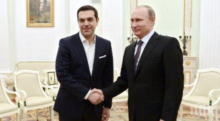 путин ципрас разговарят първи път охладняването отношенията страни