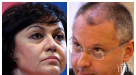 разкритие пик корнелия нинова взриви бсп поредна измислица лъсна истината скандала станишев пес