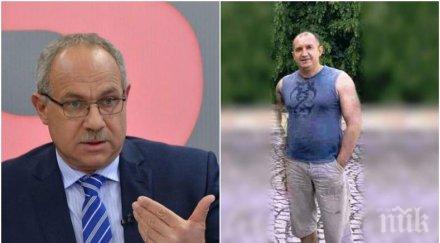 антон тодоров изригна президента радев арогантник кого пука твоето доверие скачаш стотици хиляди строители тип хвърля кал всичко несъгласно бсп