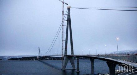 откриха втория дълъг мост норвегия