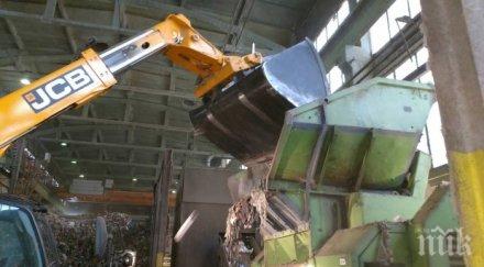 бургаските митничари унищожиха млн цигари