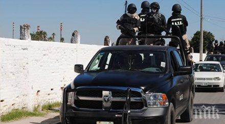 екшън трима загинали нападение бар мексико