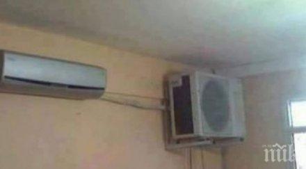 ромите искат безплатни климатици горят боклуци