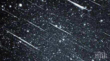 дъжд звезди падне нощта декември