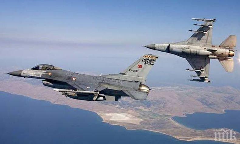 Турция удари по въздух терористи от ПКК в северен Ирак