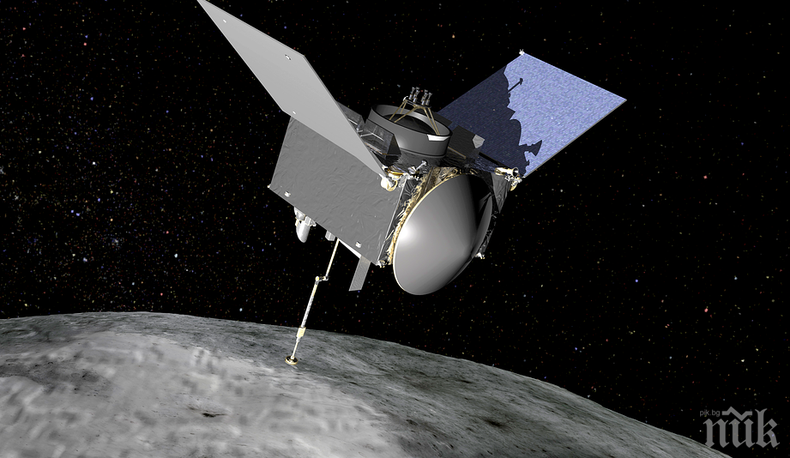 НЕВЕРОЯТНО: Космическият апарат OSIRIS-REx откри следи от вода на астероида Бену