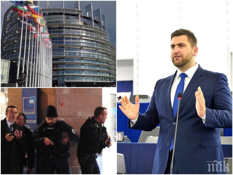 ИЗВЪНРЕДНО: Андрей Новаков с последна информация за ужаса в Страсбург - през нощта започнала евакуация на Европарламента