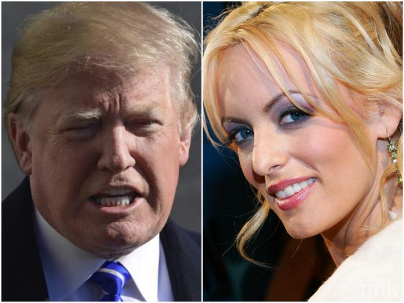 Порнозвезда ще плаща на Тръмп