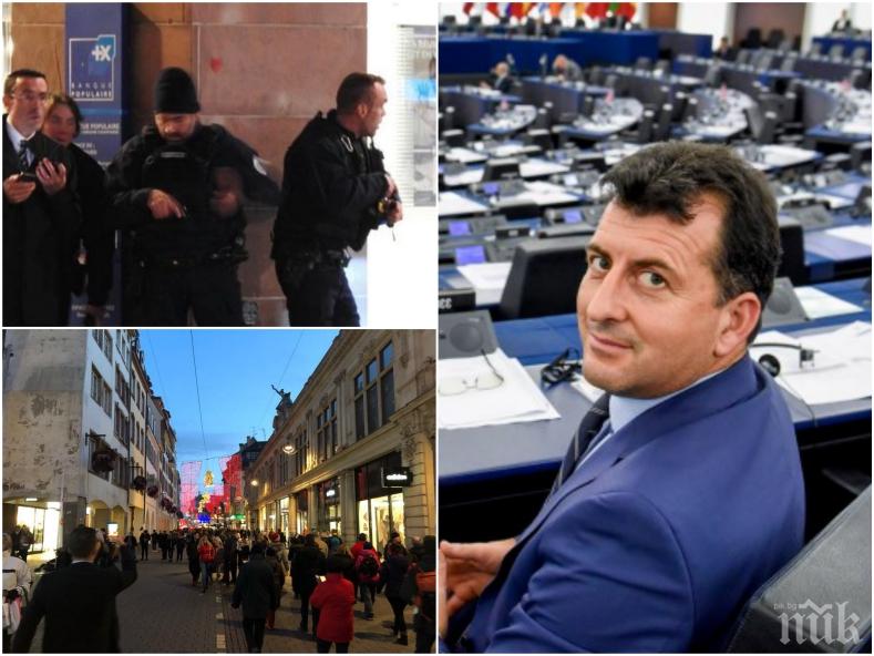 САМО В ПИК: Евродепутатът ни Асим Адемов в сърцето на терора - ето какво се случва в момента в Страсбург