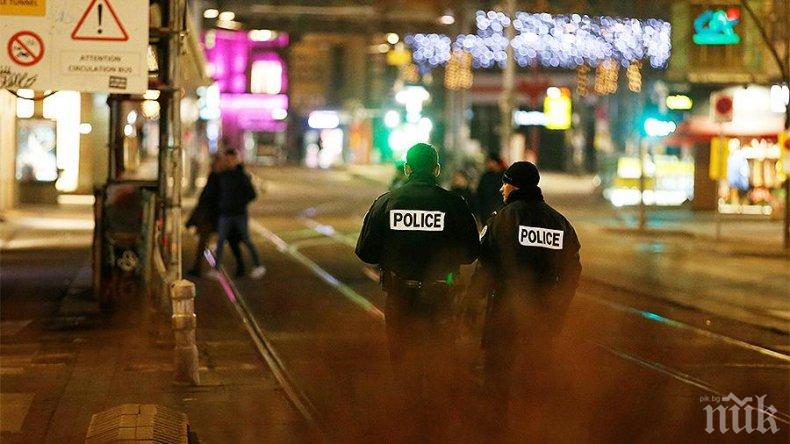 Френският вътрешен министър пристигна в Страсбург, провежда се антитерористична операция
