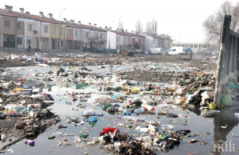 ГНУСНО: Блато разнася воня и трови въздуха срещу КАТ-Пловдив