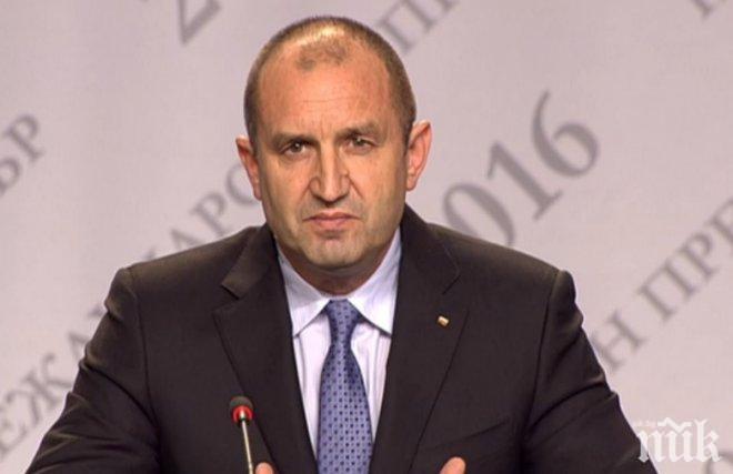 Румен Радев отговори на строителите - ето какво каза президентът