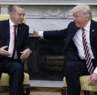 Ердоган говори с Тръмп за кюрдите в Сирия