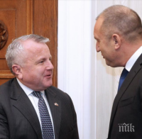 Румен Радев се срещна със заместник-държавния секретар на САЩ Джон Съливан