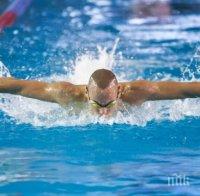 Антъни Иванов с нови 3 рекорда на световното по плуване