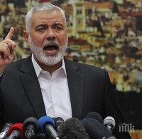 Лидер на ХАМАС е готов да се срещне с Абас