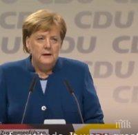 Меркел подкрепи действията на Макрон по адрес на протестите  на 