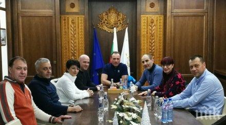 цветан цветанов срещна кмета банско георги икономов