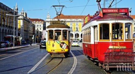 извънредно трамвай дерайлира лисабон ранени