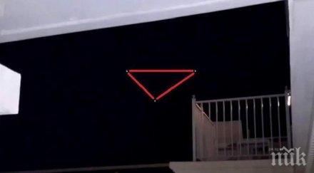 истинска мистерия голям триъгълен нло летя джърси видео