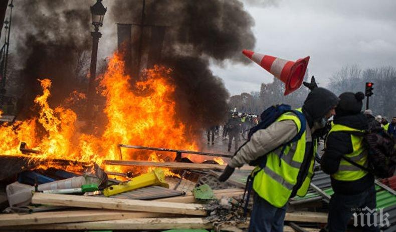 Полицията в Париж се готви за най-лошия сценарий на протестите през уикенда