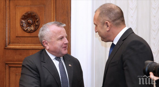 Румен Радев се срещна със заместник-държавния секретар на САЩ Джон Съливан