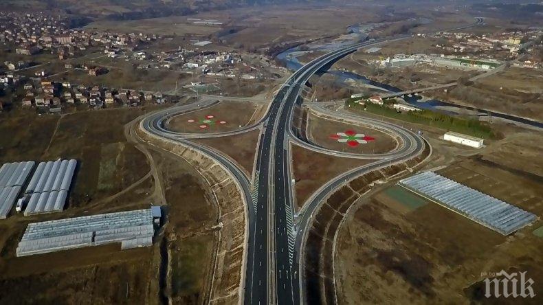 ПЪРВО В ПИК: Борисов с експресен коментар за новия участък на магистрала Струма (СНИМКИ)