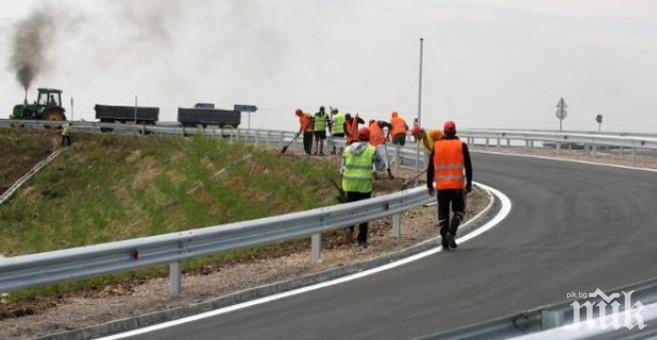АПИ: Установени са нередности при ремонтите на магистралите Тракия и Марица