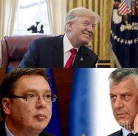 ПОКАНА: Тръмп кани Вучич и Тачи да подпишат историческия договор в Белия дом