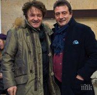 Коко Каменаров посрещна Горан Брегович в БНТ