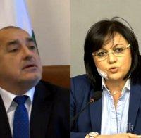 ГОРЕЩО ПРОУЧВАНЕ: ГЕРБ отвява БСП, ако изборите са днес - ДПС минава Патриотите, ето кои са най-успешните министри (ГРАФИКИ)